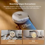 roborock Qrevo Curv 2 Flow Robot Vacuum and Mop - 20,000 Pa with SpiraFlow Self-Cleaning Roller Mop & AI Obstacle Avoidance - Qrevo Curv 2 Flow - Image 3