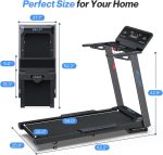 WELLFIT TM029 Treadmill - 15% Auto Incline with 4.5HP Motor & 500 lb Capacity - TM029 - Image 7