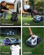 ANTHBOT M5 LIDAR Robot Lawn Mower - 360° LiDAR + Dual Vision for 1/8 Acre - M5 LIDAR - Image 9