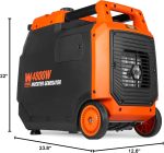 WEN 56477i Inverter Generator - 4,800W Surge/4,000W Running with CO Watchdog & RV Outlet - 56477i - Image 7