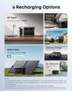 Anker SOLIX C1000 Gen 2 Portable Power Station with 100W Solar Panel - 1024Wh LiFePO4 with 2000W Output - A1763 - Image 5