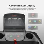 Sunny Health & Fitness Smart Wi-Fi Treadmill - Auto Incline with 9 MPH & 50" Deck - SF-T724012 - Image 8