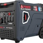 SUA7600iED Dual Fuel Inverter Generator - 7600W Peak with Electric Start & CO Sensor - 3222004