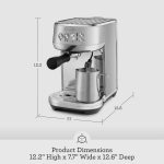 Breville Bambino Plus Espresso Machine - Auto Steam Wand with ThermoJet Heating - Image 5