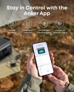 Anker SOLIX C800X Portable Power Station + 100W Solar Panel - 768Wh LiFePO4 with 1200W Output & Camping Lights - A1755 - Image 9