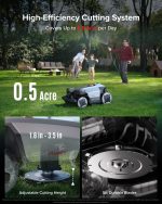 roborock RockMow X120H LiDAR Robot Lawn Mower - AWD for 80% Slopes & 0.49 Acre with 4G - RockMow X120H LiDAR - Image 9