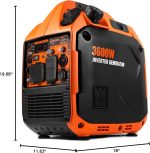 WEN DF360iX Dual Fuel Inverter Generator - 3,600W Gas/3,500W Propane with CO Watchdog & RV Outlet - DF360iX - Image 6