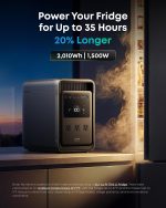 Anker SOLIX S2000 Portable Power Station - 2010Wh LiFePO4 with 1500W Output & 3000W Peak - AS220 - Image 2