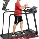 REDLIRO Walking Treadmill for Seniors - 400 lb Capacity with 0.3 MPH Start & Long Handrails - CS1272