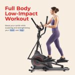 Sunny Health & Fitness Smart Upright Elliptical with 16 Resistance Levels & SunnyFit App - SF-E323038 - Image 2