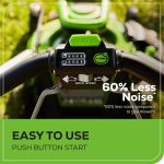 Greenworks 60V 21" Self-Propelled Lawn Mower with (2) 4.0Ah Batteries - MO60L424 - Image 8