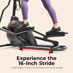 Sunny Health & Fitness Smart Upright Elliptical with 16 Resistance Levels & SunnyFit App - SF-E323038 - Image 5