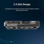 ASUS Prime Radeon RX 9070 EVO OC Edition Graphics Card - 16GB GDDR6 with Axial-Tech Fans & Dual BIOS - PRIME-RX9070-O16G-EVO - Image 3