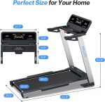 WELLFIT T24-1 Treadmill - 4.0HP Motor with 450 lb Capacity & 0-5% Incline - T24-1 - Image 7