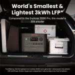 Jackery HomePower 3000 Portable Power Station - 3,072Wh LiFePO4 with 3,600W AC Output & ≤20ms UPS - JHP-3000C - Image 3