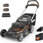 WORX 40V 21" Self-Propelled Cordless Lawn Mower with (2) 5.0Ah Batteries - WG760