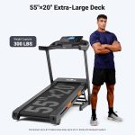 THERUN T15 Series Treadmill - 20% Auto Incline with 12 MPH & 55" Deck - T15 Series - Image 2