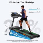 THERUN T15 Series Treadmill - 20% Auto Incline with 12 MPH & 55" Deck - T15 Series - Image 5
