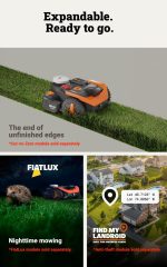 WORX WO7144 Robot Lawn Mower - Wire-Free RTK Cloud Navigation with AI Vision for 1/4 Acre - WO7144 - Image 7