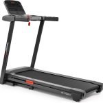 Sunny Health & Fitness Smart Wi-Fi Treadmill - Auto Incline with 9 MPH & 50" Deck - SF-T724012
