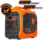 WEN 56432iX Inverter Generator - 4,500W Surge/3,600W Running with CO Watchdog & RV Outlet - 56432iX - Image 2