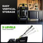 NovorikX 60V 21" Self-Propelled Cordless Lawn Mower with 5.0Ah Battery & Rapid Charger - XLLM7B50 - Image 8