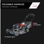 Honda HRX-BE 21" Battery Powered Self-Propelled Lawn Mower with 12Ah Battery & 5-Year Warranty - HRX217YXBEXA6 - Image 6