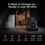 EF ECOFLOW DELTA 3 Ultra Plus Portable Power Station - 3,072Wh LiFePO4 Expandable to 11kWh with 3,600W Output - EF-DL-H02-3UP - Image 3