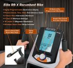 3G Cardio Elite RB Recumbent Exercise Bike with 16 Resistance Levels & FTMS Bluetooth - Elite RB - Image 5