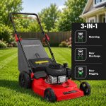 PowerSmart 21" Gas Self-Propelled Lawn Mower with 170cc Engine & 3-in-1 Cutting - V8721S1-2 - Image 3