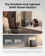 Anker SOLIX S2000 Portable Power Station - 2010Wh LiFePO4 with 1500W Output & 3000W Peak - AS220 - Image 4