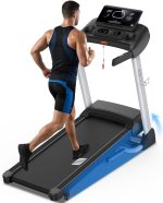 HUAGEEED Treadmill with 18% Auto Incline - 3.5HP Motor & 400 lb Capacity - CTM5312