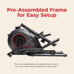 Sunny Health & Fitness Smart Upright Elliptical with 16 Resistance Levels & SunnyFit App - SF-E323038 - Image 3