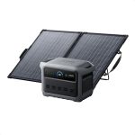 Anker SOLIX C1000 Gen 2 Portable Power Station with 100W Solar Panel - 1024Wh LiFePO4 with 2000W Output - A1763