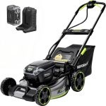 NovorikX 60V 21" Self-Propelled Cordless Lawn Mower with 5.0Ah Battery & Rapid Charger - XLLM7B50