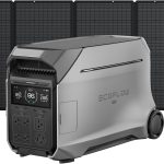 EF ECOFLOW DELTA Pro 3 Portable Power Station - 4,096Wh LiFePO4 Expandable to 48kWh with 4,000W Output & 400W Solar Panel - EFD521