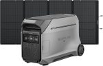 EF ECOFLOW DELTA Pro 3 Portable Power Station - 4,096Wh LiFePO4 Expandable to 48kWh with 4,000W Output & 400W Solar Panel - EFD521
