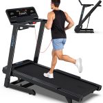 WELLFIT Treadmill with 15% Auto Incline - 5.0HP Motor & 500 lb Capacity - TM029FOLD