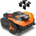 WORX WO7144 Robot Lawn Mower - Wire-Free RTK Cloud Navigation with AI Vision for 1/4 Acre - WO7144