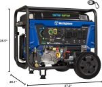 Westinghouse WGen11500DFc Dual Fuel Portable Generator - 14,500W Gas/13,500W Propane with Remote Start & CO Sensor - WGen11500DFc - Image 10