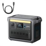 Anker SOLIX C1000 Portable Power Station - 1,056Wh LiFePO4 with 1,800W Output & UltraFast Recharging - A1761