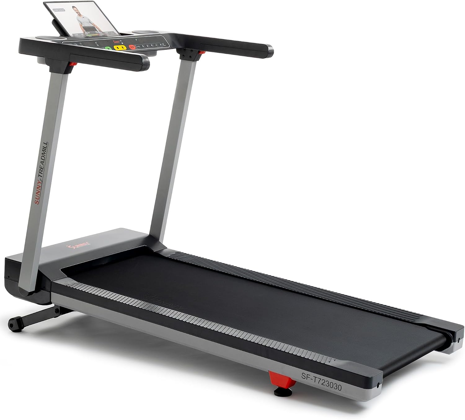 71e6-s1IBaL._AC_SL1500.jpg Sunny Health & Fitness Auto Incline Treadmill - 20" x 53" Deck with 15 Incline Levels - SF-T723030 - Image 1
