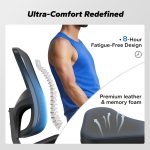 MERACH Recumbent Exercise Bike with Magnetic Resistance & App Connectivity - Image 2