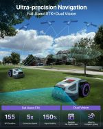 ANTHBOT M5 Robot Lawn Mower with Garage - Dual Vision + NRTK for 1/8 Acre - M5+Garage - Image 5
