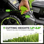 NovorikX 60V 21" Self-Propelled Cordless Lawn Mower with 5.0Ah Battery & Rapid Charger - XLLM7B50 - Image 5