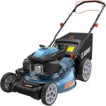 SENIX 22" Self-Propelled Gas Lawn Mower with 201cc Engine & 3-in-1 Cutting - G-H-FIVE