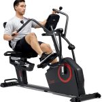 Sunny Health & Fitness Recumbent Cross Trainer with 16 Resistance Levels & SunnyFit App - SF-RBE4886SMART
