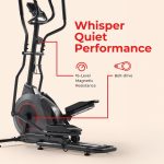 Sunny Health & Fitness Smart Upright Elliptical with 16 Resistance Levels & SunnyFit App - SF-E323038 - Image 6