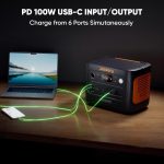 Jackery Explorer 1000 v2 Solar Generator - 1070Wh LiFePO4 with 1500W AC Output & 100W Solar Panel - JE-1000D - Image 6