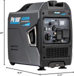 Pulsar GX400BN Dual Fuel Inverter Generator - 4000W Gas/3600W Propane with CO Sentry & Handle/Wheels - GX400BN - Image 15
